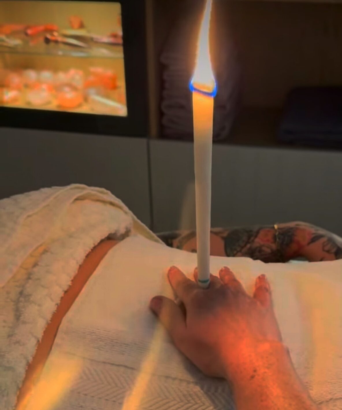 Malay Navel Candling and Abdominal Massage